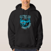 Real Men fahren Elektroauto E-Car Plug-In 1 Hoodie (Vorderseite)