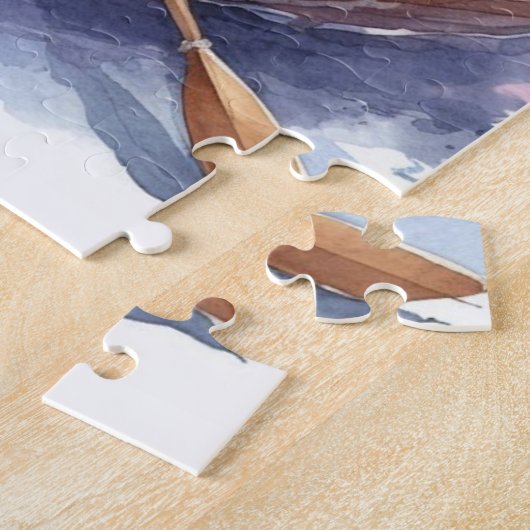 Real Men Fischen mit Katzen Niedlich Cat Lover Puz Puzzle (Seite)