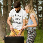 Real Men greifen den Wert von Männern an T-Shirt