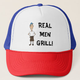 Real Men Grill Truckerkappe