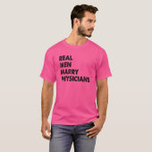 Real Men heiraten Physiker Ärztlicher Ehemann T-Shirt (Vorne ganz)
