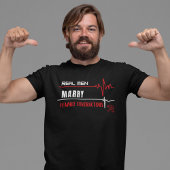 Real Men heiraten weibliche Unternehmer T-Shirt
