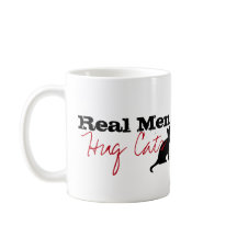 Real Men Hug Cats Kitty Liebe Funny