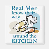 Real Men kennen Magnet (Vorne)