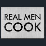 Real men kochen Glasschneidplatte | Funny Quote Schneidebrett<br><div class="desc">Real men kochen Glasschneidplatte | Witziges Zitat. Tafel für Lebensmittel wie Obst,  Gemüse und Fleisch. Eine lustige Geschenkidee für Männer. Verwendung in Zuhause Küche oder Restaurant. Überraschung Koch Vater,  Onkel,  Großvater,  Freund,  Bruder etc.</div>