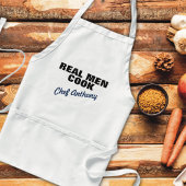 Real Men kochen Personalisierte Schürze
