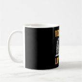 Real men legendäre Tracks Kaffeetasse (Links)