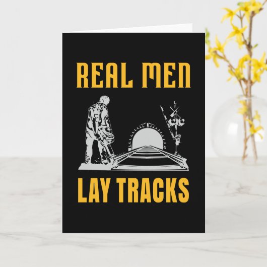 Real men legendäre Tracks Karte (Gelbe Blume)