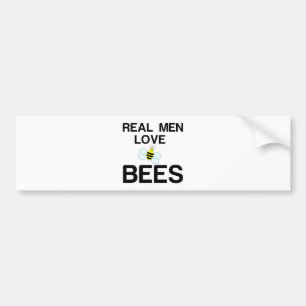 REAL MEN LIEBE AUTOAUFKLEBER