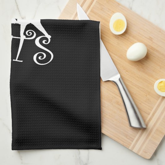 Real Men Liebe Cats Logotype Handtuch (Viertel Falte)