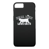 Real Men Liebe Cats Statement Case-Mate iPhone Hülle (Rückseite)