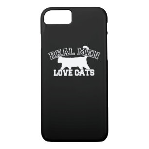 Real Men Liebe Cats Statement Case-Mate iPhone Hülle