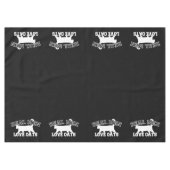 Real Men Liebe Cats Statement Tischdecke (Vorderseite (Horizontal))