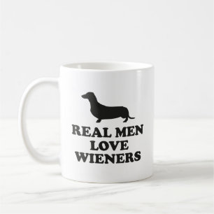 Real Men Liebe Dackeln Kaffee Tasse