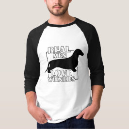 Real Men LIEBE Dackeln T-Shirt