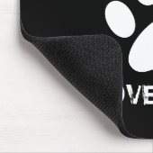 Real Men Liebe Hunde Benutzerdefinierter Text Pers Mousepad (Ecke)
