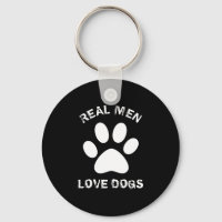 Real Men Liebe Hunde Benutzerdefinierter Text Pers