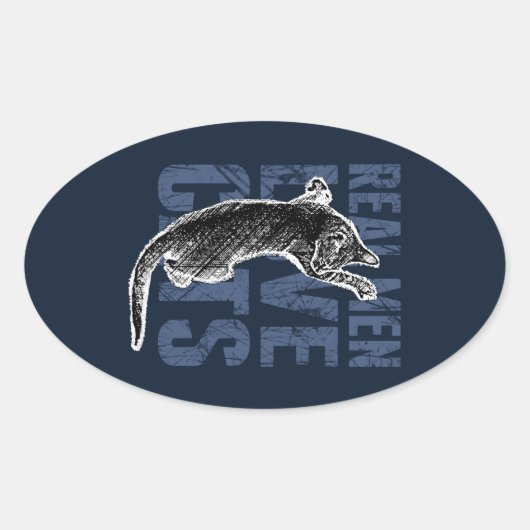 Real Men Liebe Katzen auf blauem Stahl Ovaler Aufkleber (Vorderseite)