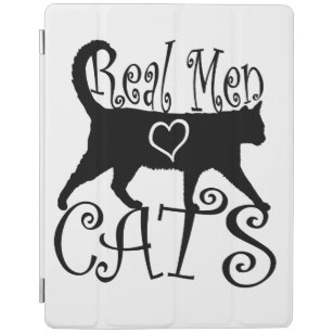 Real Men Liebe Katzen iPad Hülle