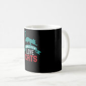 Real men Liebe Katzen Kaffeetasse (VorderseiteRechts)