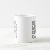 Real Men Liebe Katzen Kaffeetasse (Mittel)