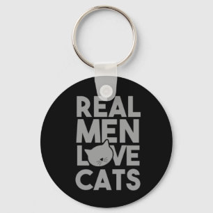 Real Men Liebe Katzen Schlüsselanhänger
