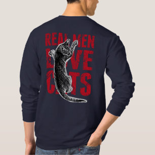 Real Men Liebe Katzen T-Shirt