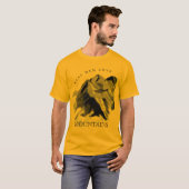 Real Men Lieben Rocky Mountains Gold T-Shirt (Vorne ganz)