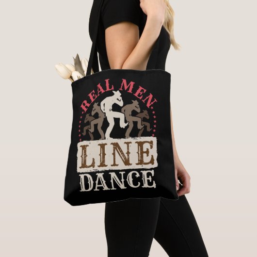 Real Men Line Tanz Country Dancing Tasche (Von Nahem)
