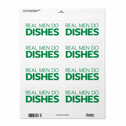 Real Men machen Geschirr (Vorne)