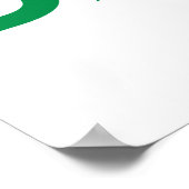 Real Men machen Geschirr Poster (Ecke)