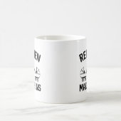 Real Men machen Twins Kaffeetasse (Mittel)