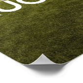 REAL MEN PLAY RUGBY POSTER (Ecke)