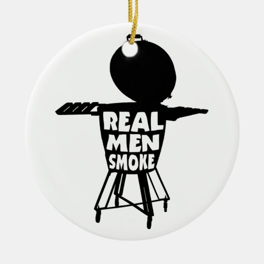 REAL MEN RAUCH KERAMIKORNAMENT (Vorne)
