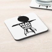 REAL MEN RAUCH UNTERSETZER (Linke Seite)