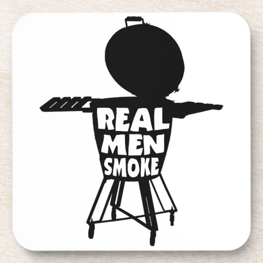 REAL MEN RAUCH UNTERSETZER (Vorderseite)