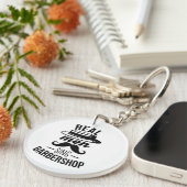 Real Men Sing Barbershop Schlüsselanhänger (Vorderseite rechts)