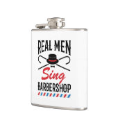 Real Men Sing Barbershop Singer Gesang Flachmann (Links)
