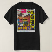 REAL MEN SLOW DANCE Basic Dunkles T-Shirt (Design Rückseite)