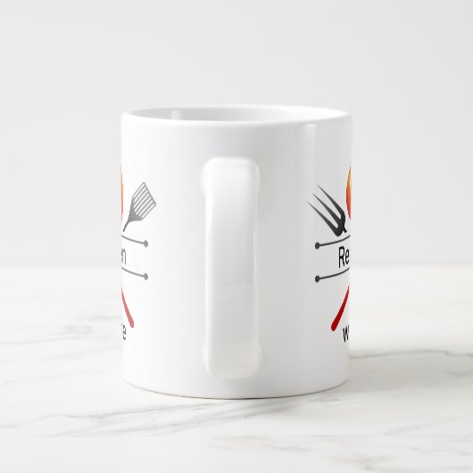 Real Men spielen mit GRILLEN Zitat Tasse (Rückseite)