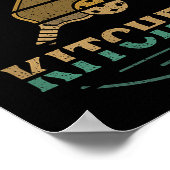 Real Men Stay Out Of The Kitchen Funny Ckleball Vi Poster (Ecke)