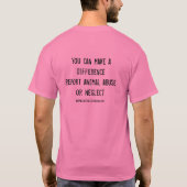 Real Men T-Shirt (Rückseite)