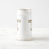 Real Men Toss Caber Bierglas (Mittel)