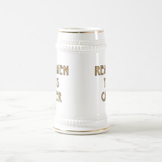 Real Men Toss Caber Bierglas (Mittel)