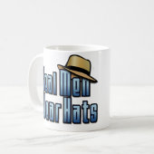Real Men tragen Hats Kaffeetasse (Vorderseite Links)