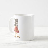 Real Men tragen Kilts zweiseitig Kaffeetasse (Vorderseite Links)