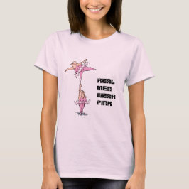 Real Men tragen Pink Fat Tutu Ballett Shirt