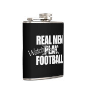 Real Men Watch Flachmann (Rechts)