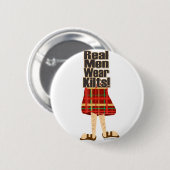 Real Men Wear Kilts Button (Vorne & Hinten)