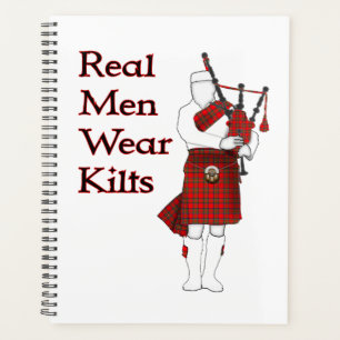 Real Men Wear Kilts Funny Scottish Planer